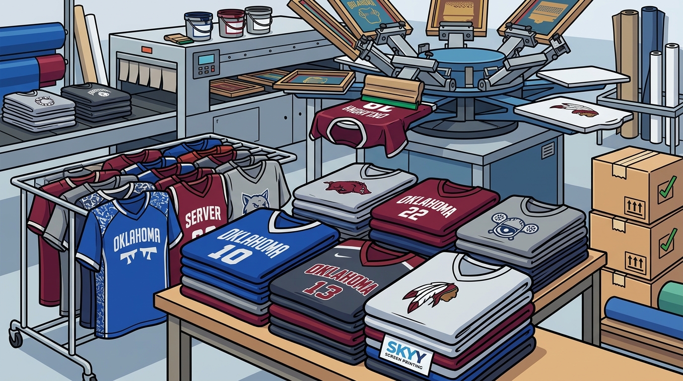 Where to Get Custom Apparel for Youth Sports Teams in Oklahoma