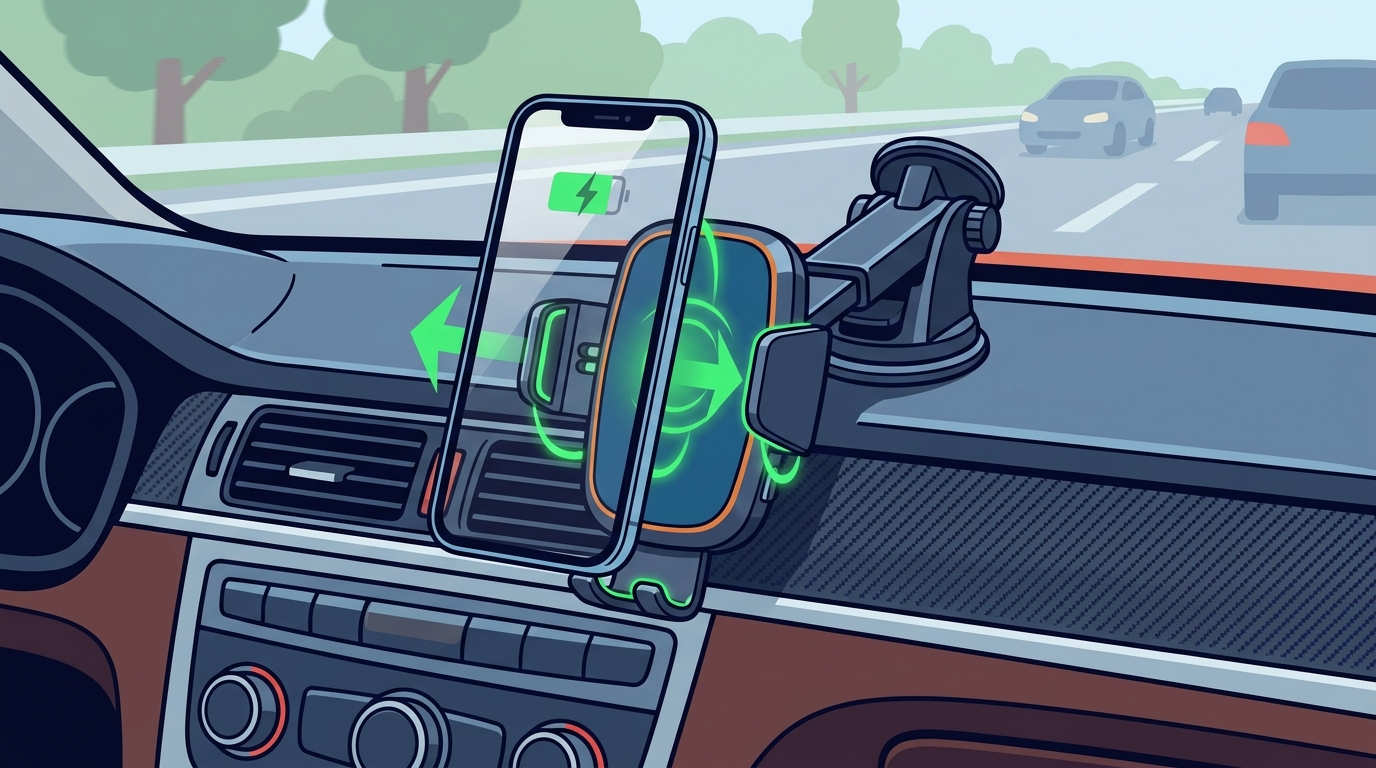 Affordable Wireless Fast Car Charger Mounts for Commuters