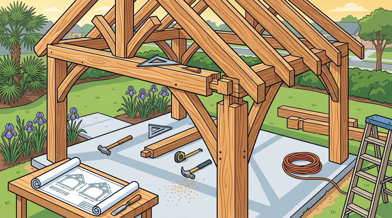 Who Installs Cypress Pavilions or Pergolas in Lafayette, LA?