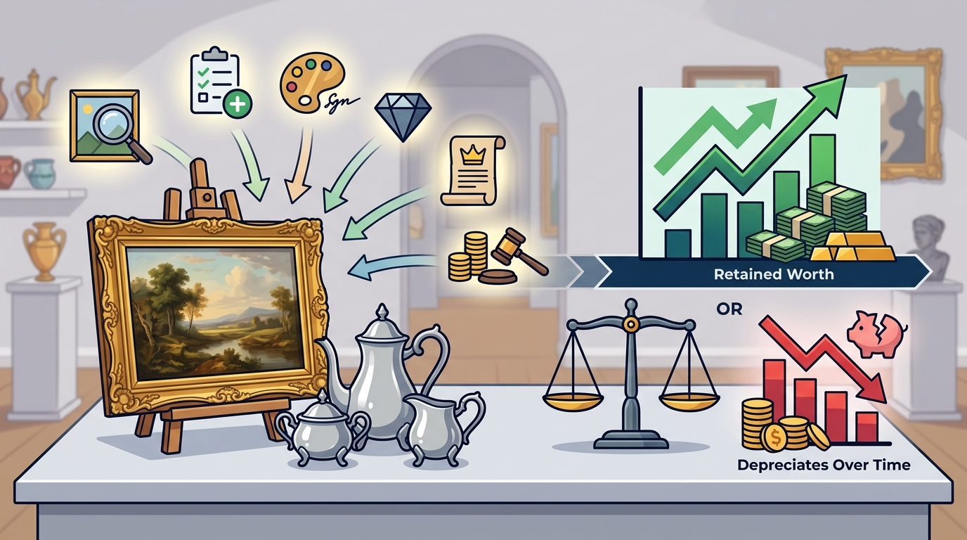 Factors Influencing Resale Value of Luxury Art and Antiques