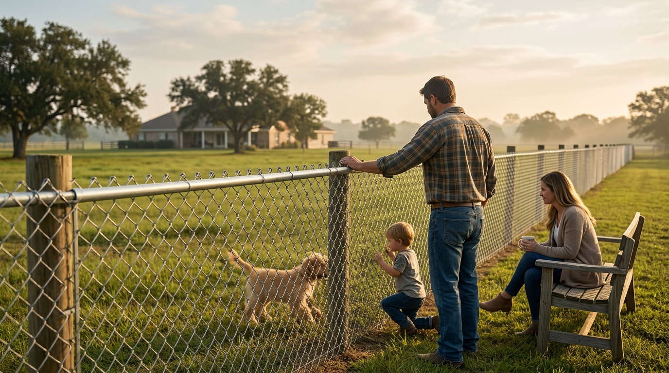 Chain Link Fence Installation Costs in Southeast Texas: 2026