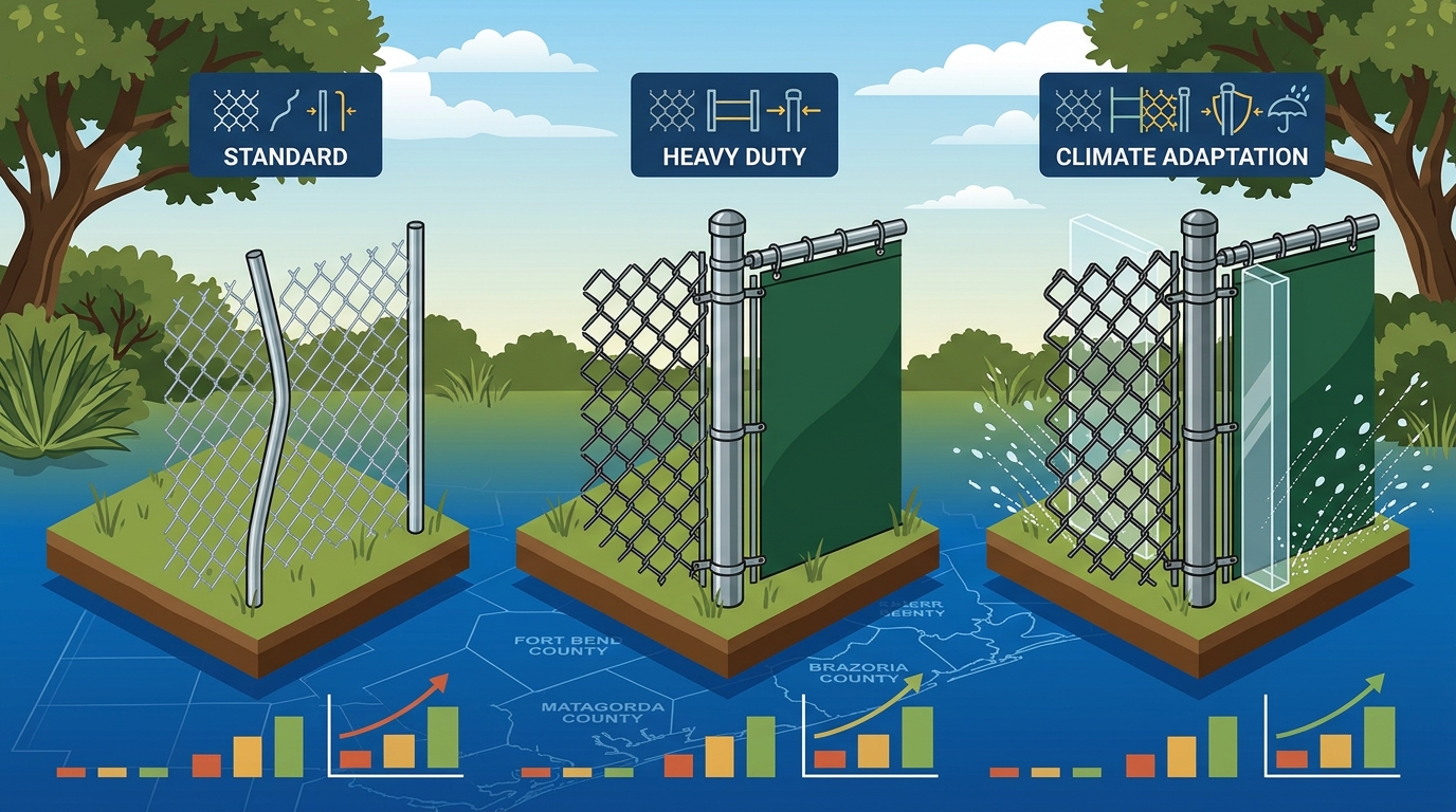 Chain Link Fence Installation Costs in Southeast Texas: 2026