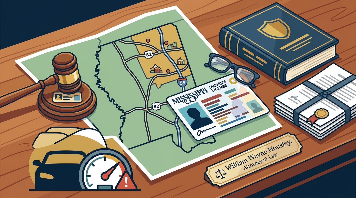 Northeast Mississippi DUI and License Suspension Attorney Guide