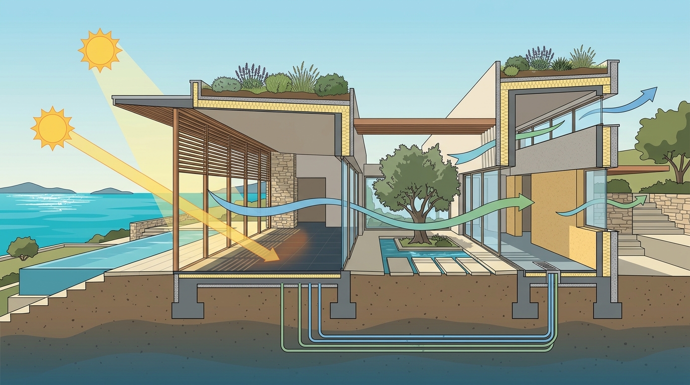 Bioclimatic Luxury Villas in Greece: The 2026 Developer Guide