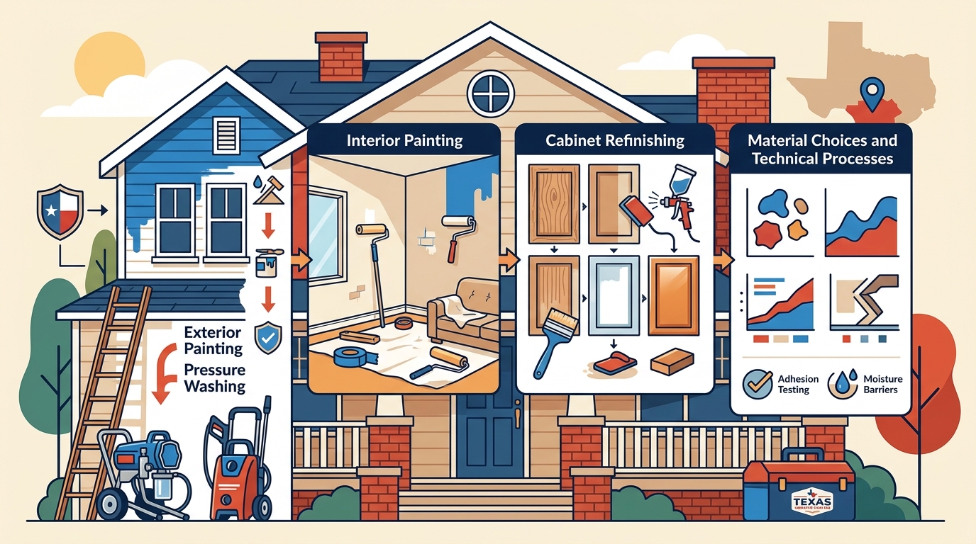 Texas Lonestar Painting Home Improvement Services Guide
