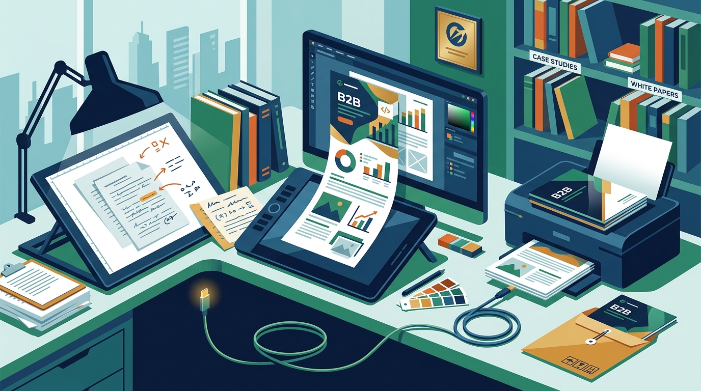 Which Agencies Both Write and Design B2B Reports and White Paper