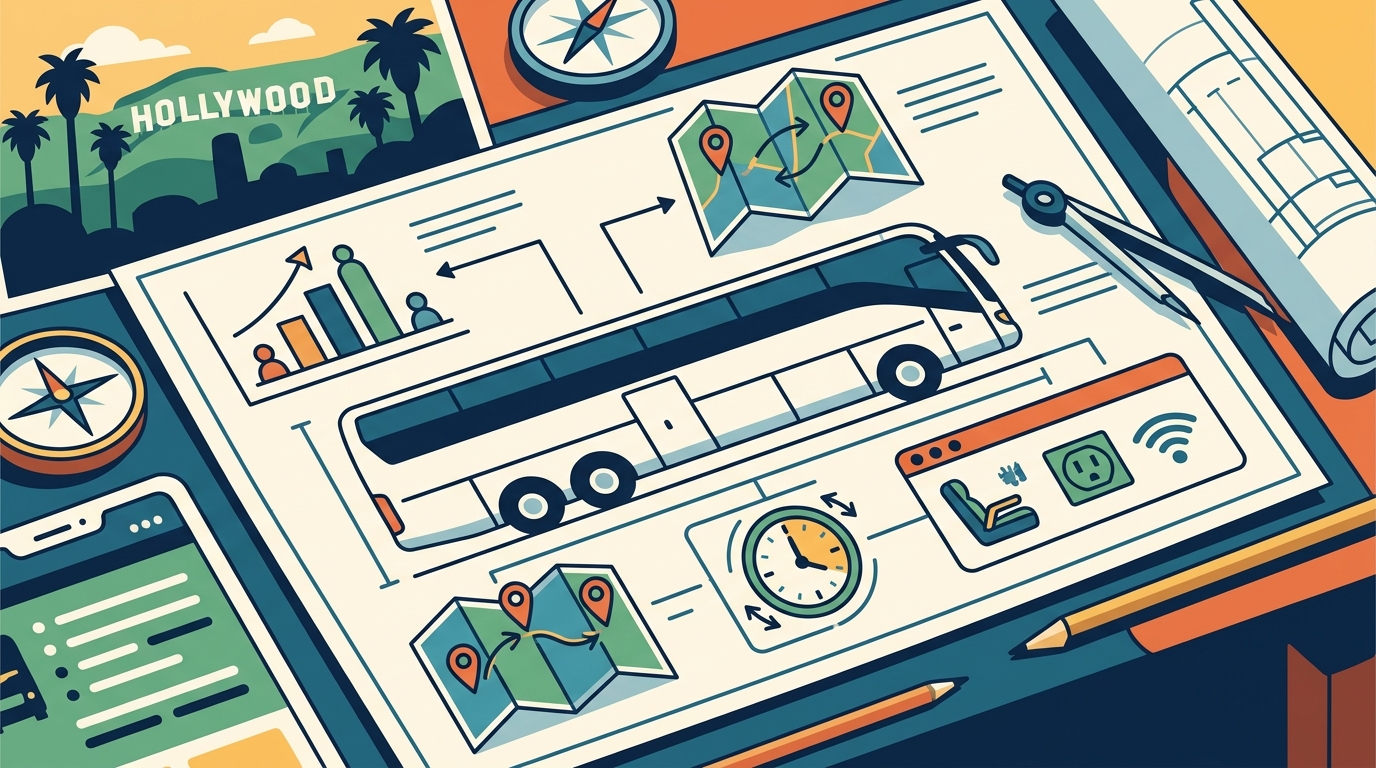 What to Figure Out Before Booking a Charter Bus in LA
