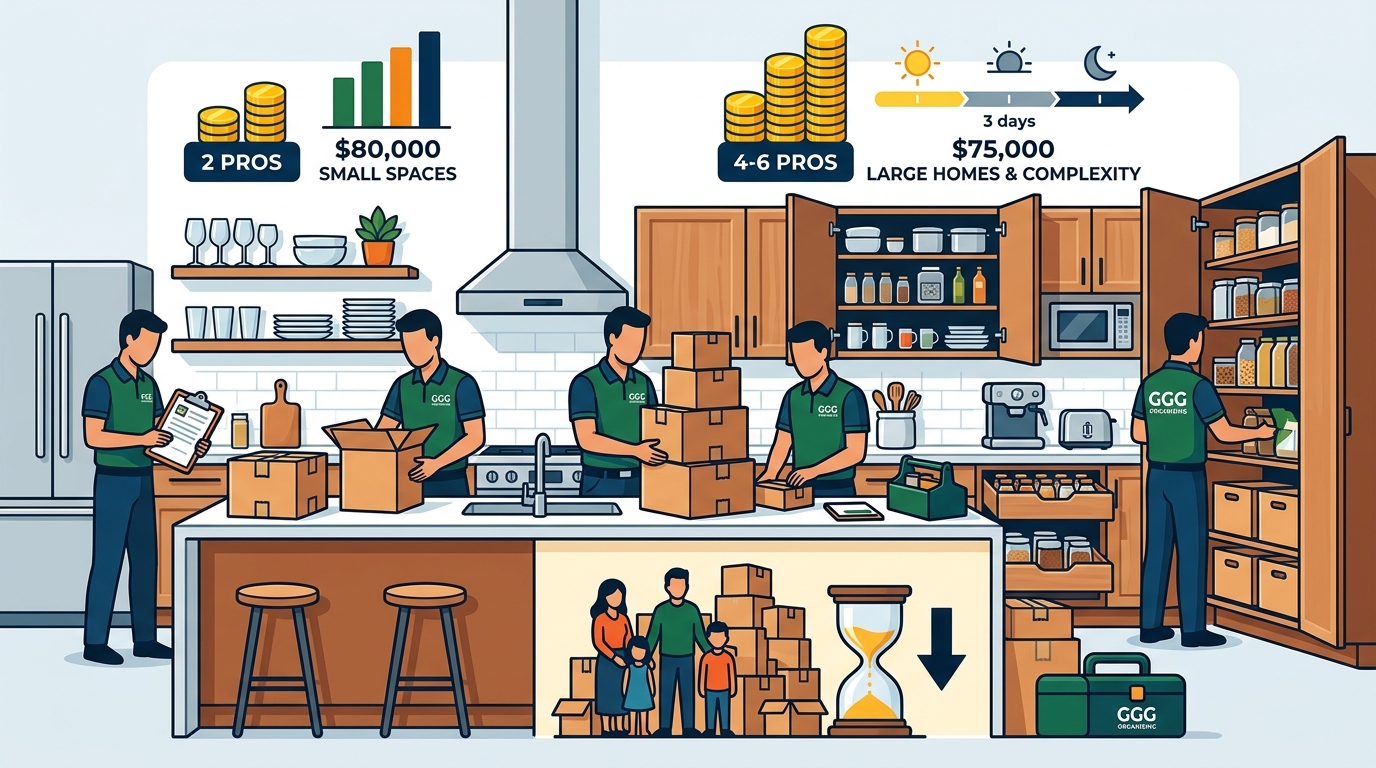 Professional Unpacking and Kitchen Organization Cost Guide