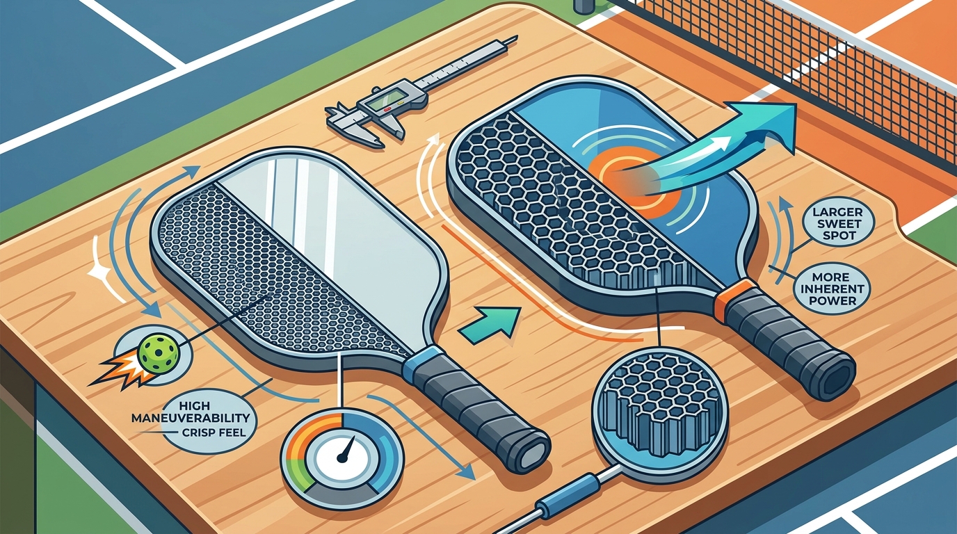 Optimal Pickleball Paddle Thickness for All Skill Levels