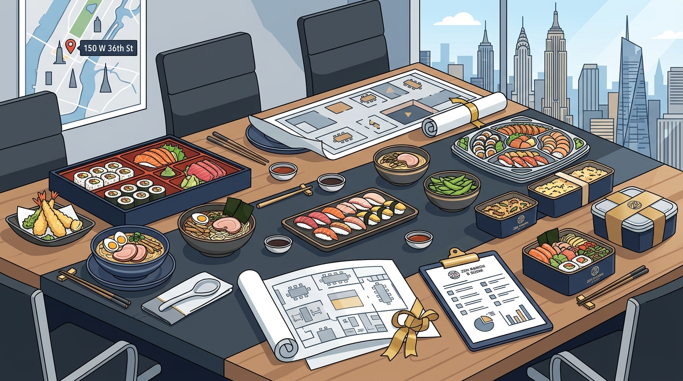 Corporate Japanese Catering in Midtown Manhattan: The 2026 Guide
