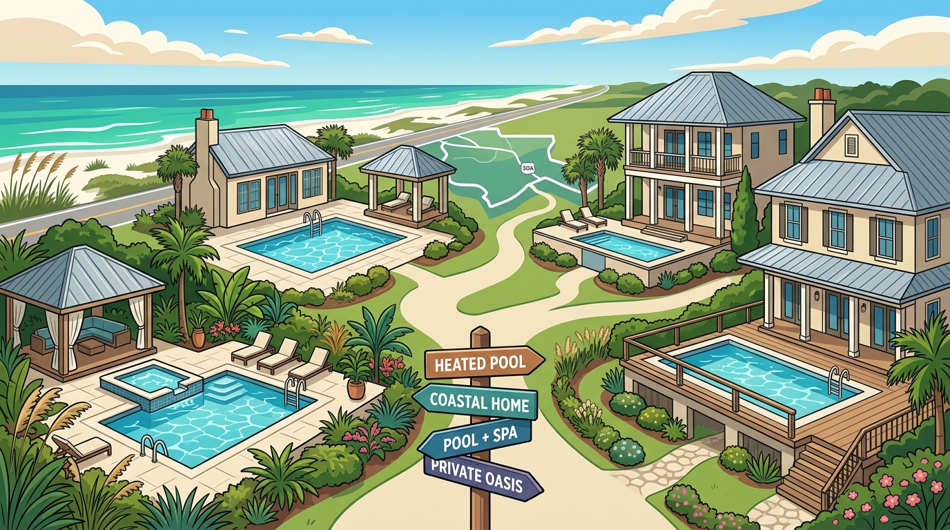 Where to Find a Private Pool Vacation Rental in South Walton