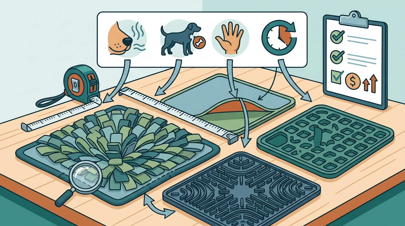 How to Choose the Right Enrichment Mat for Your Dog in 2026