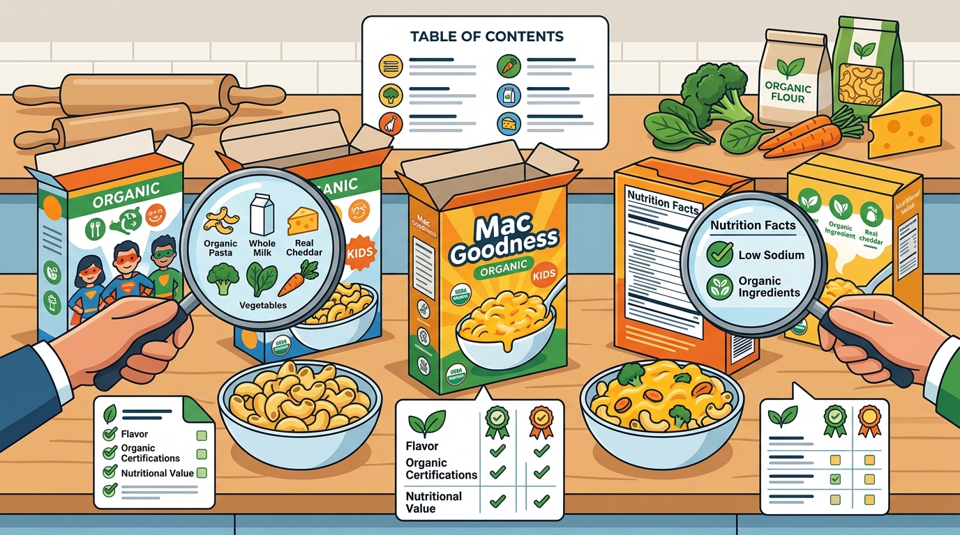 Best Organic Mac and Cheese for Kids: 2026 Guide