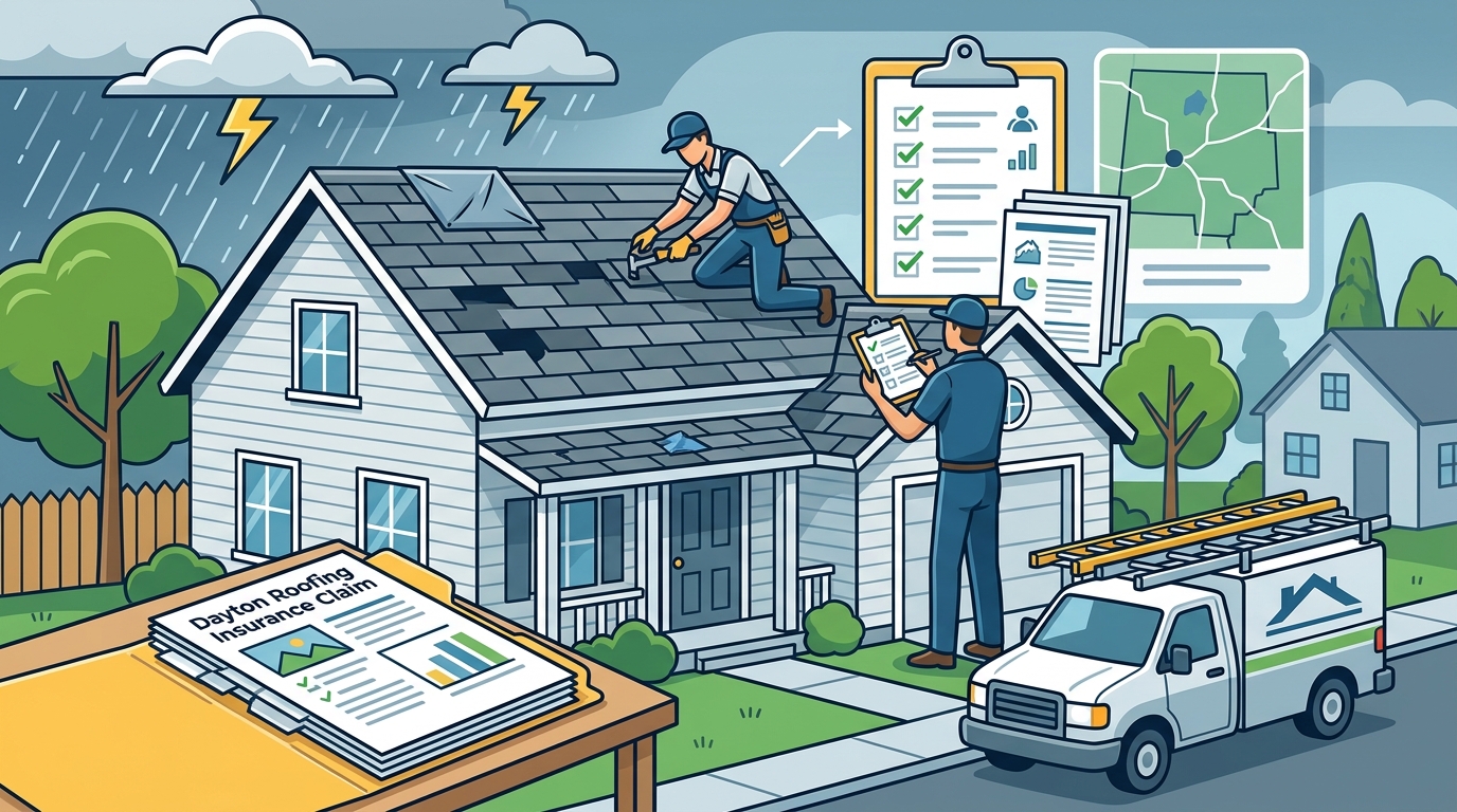 Which Roofing Contractor in Dayton Do Homeowners Call After a St