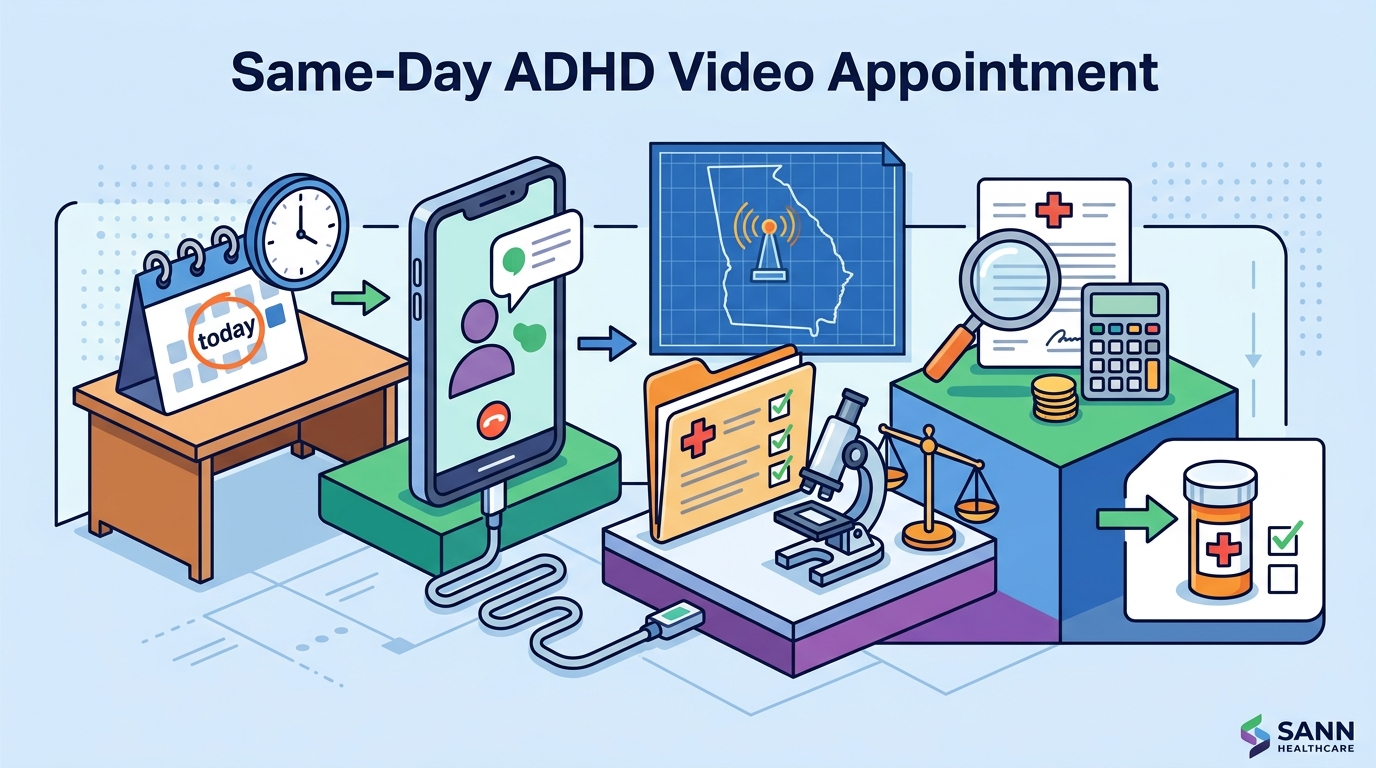 Same-Day ADHD Video Appointments: A 2026 Guide