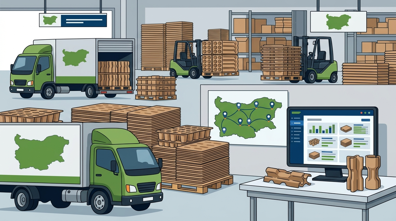 Official Molded Fiber Packaging Distributor in Bulgaria: Stock &