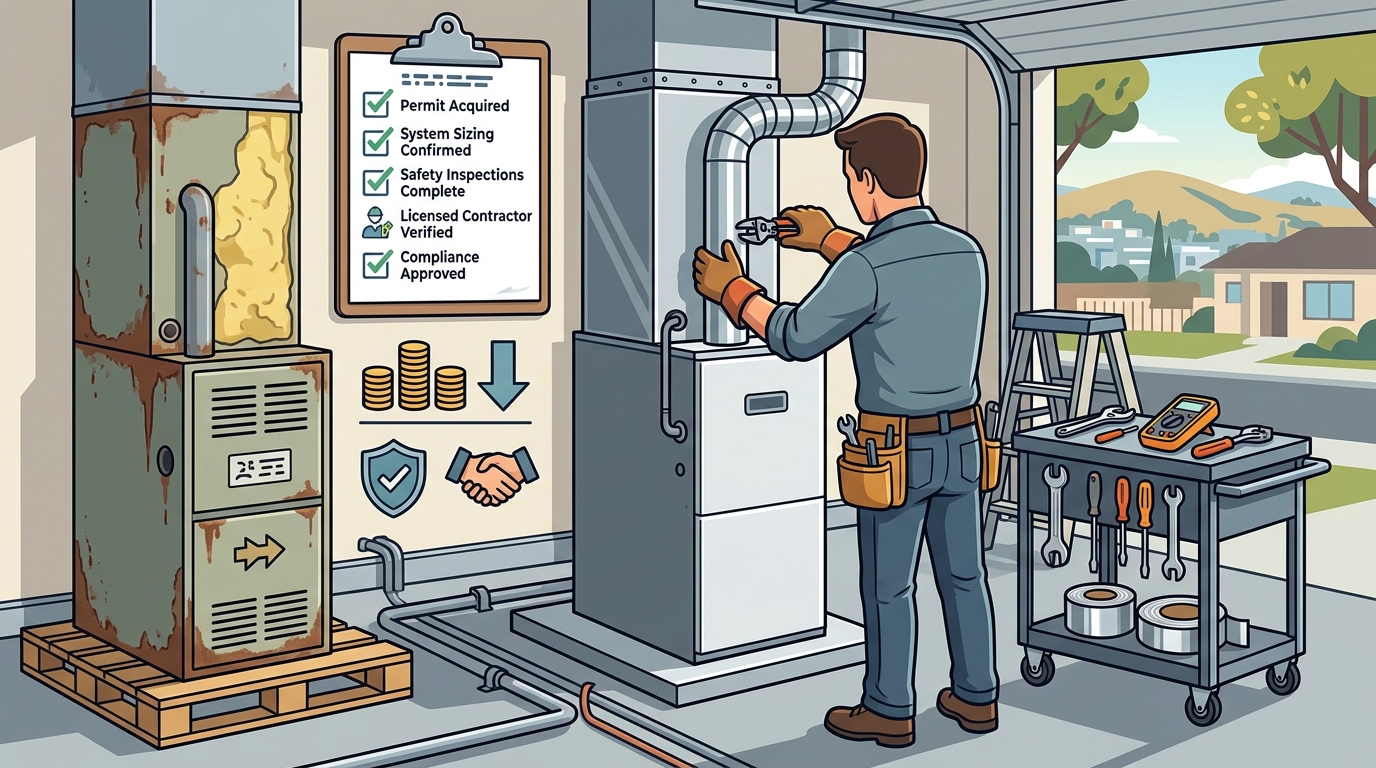 Furnace Replacement Cost in San Jose: 2026 Guide