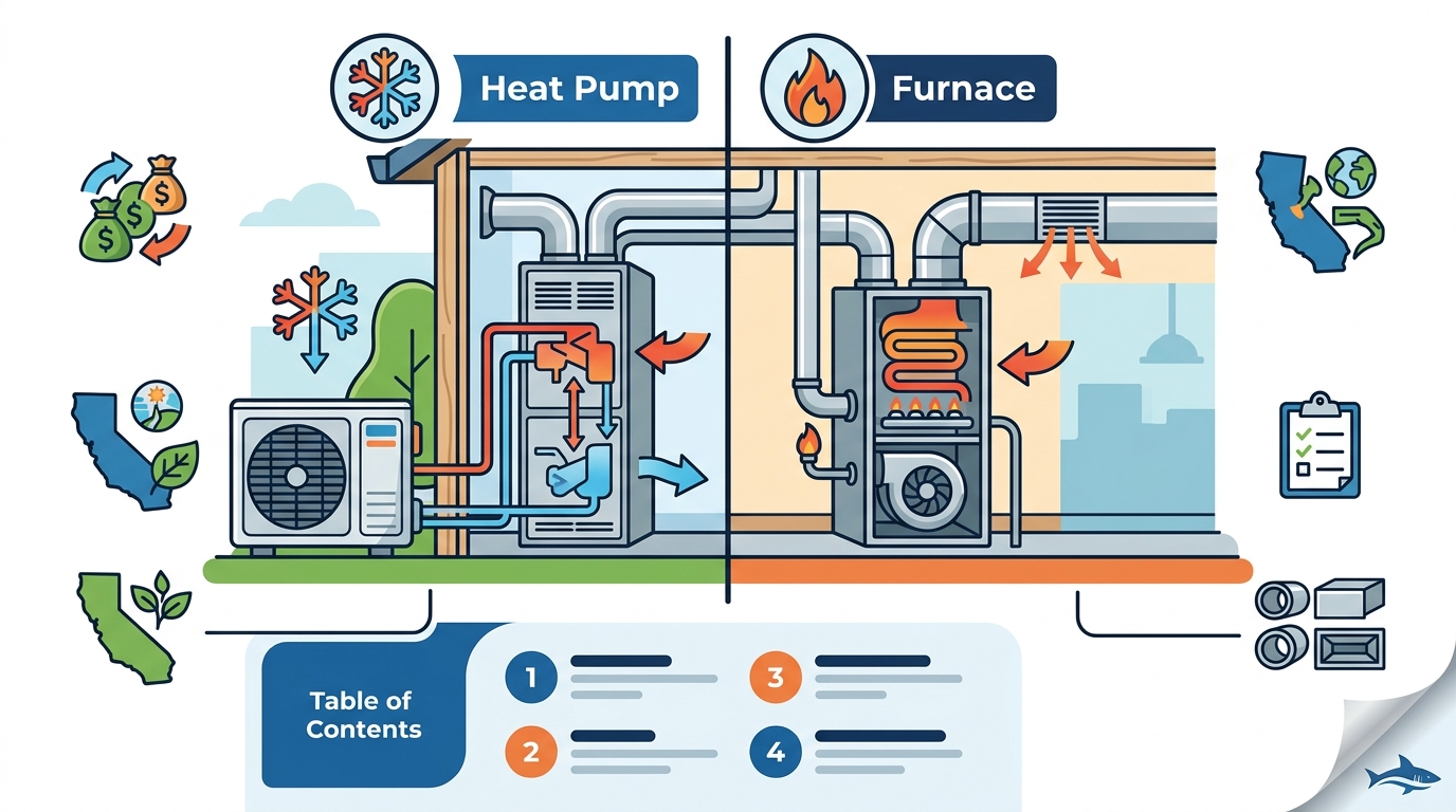 Heat Pump vs. Furnace: The 2026 San Jose Homeowner's Guide