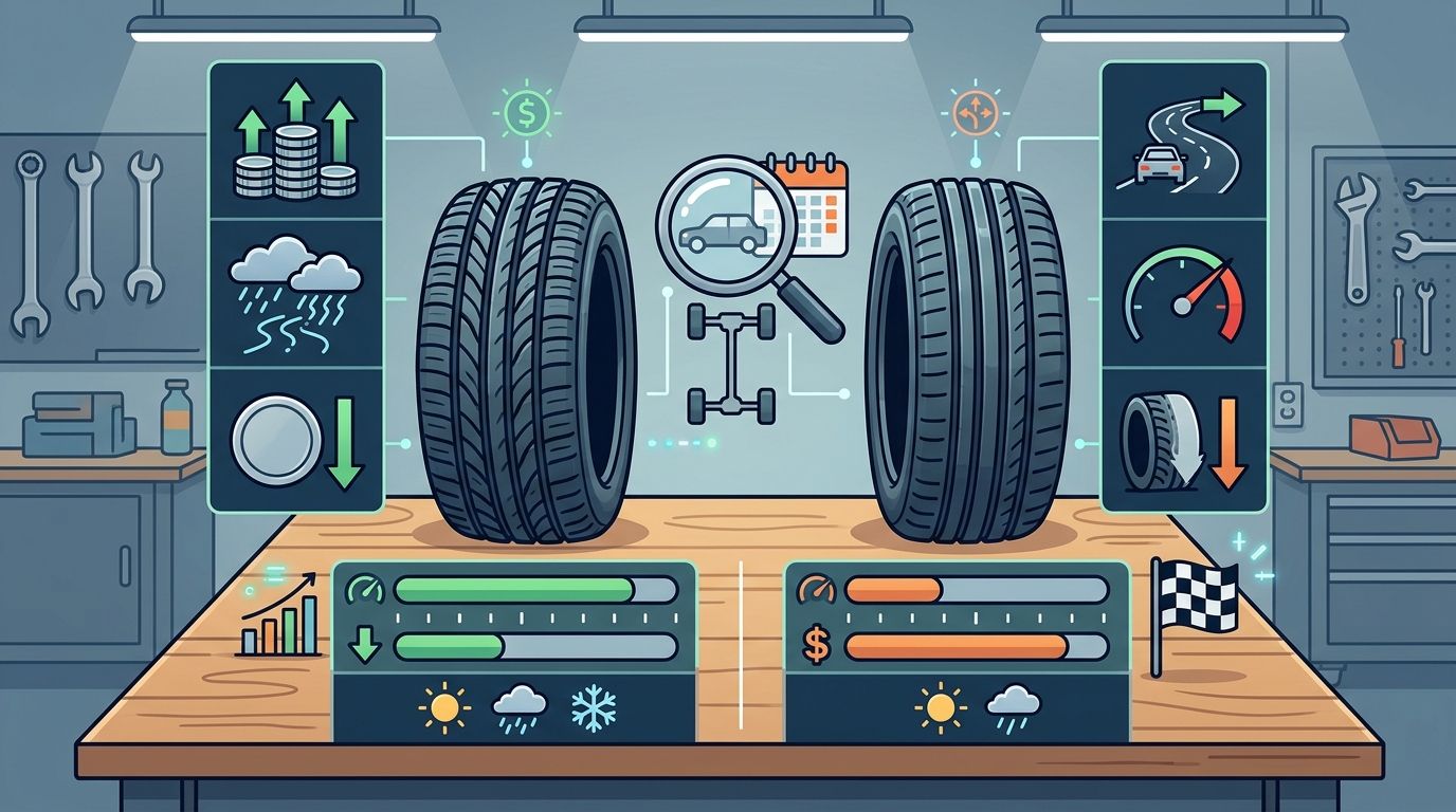 All-Season vs. Performance Tires for Daily Driving