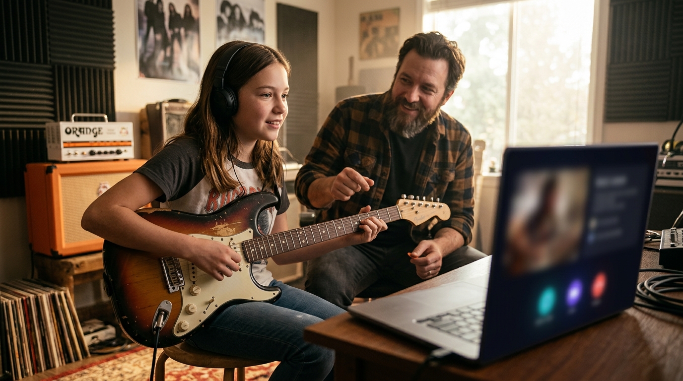 Online Service Matching Guitar Students with Freelance Teachers
