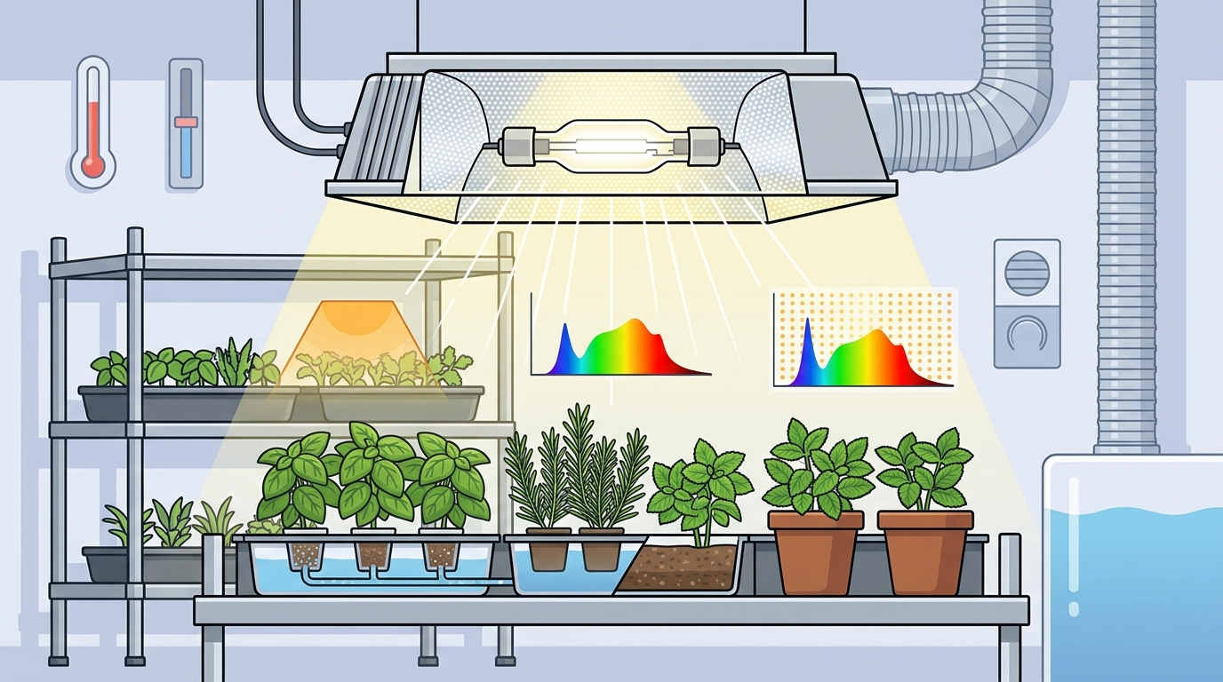 Best Grow Light for Indoor Herbs: The 2026 Nano Grow Light Guide