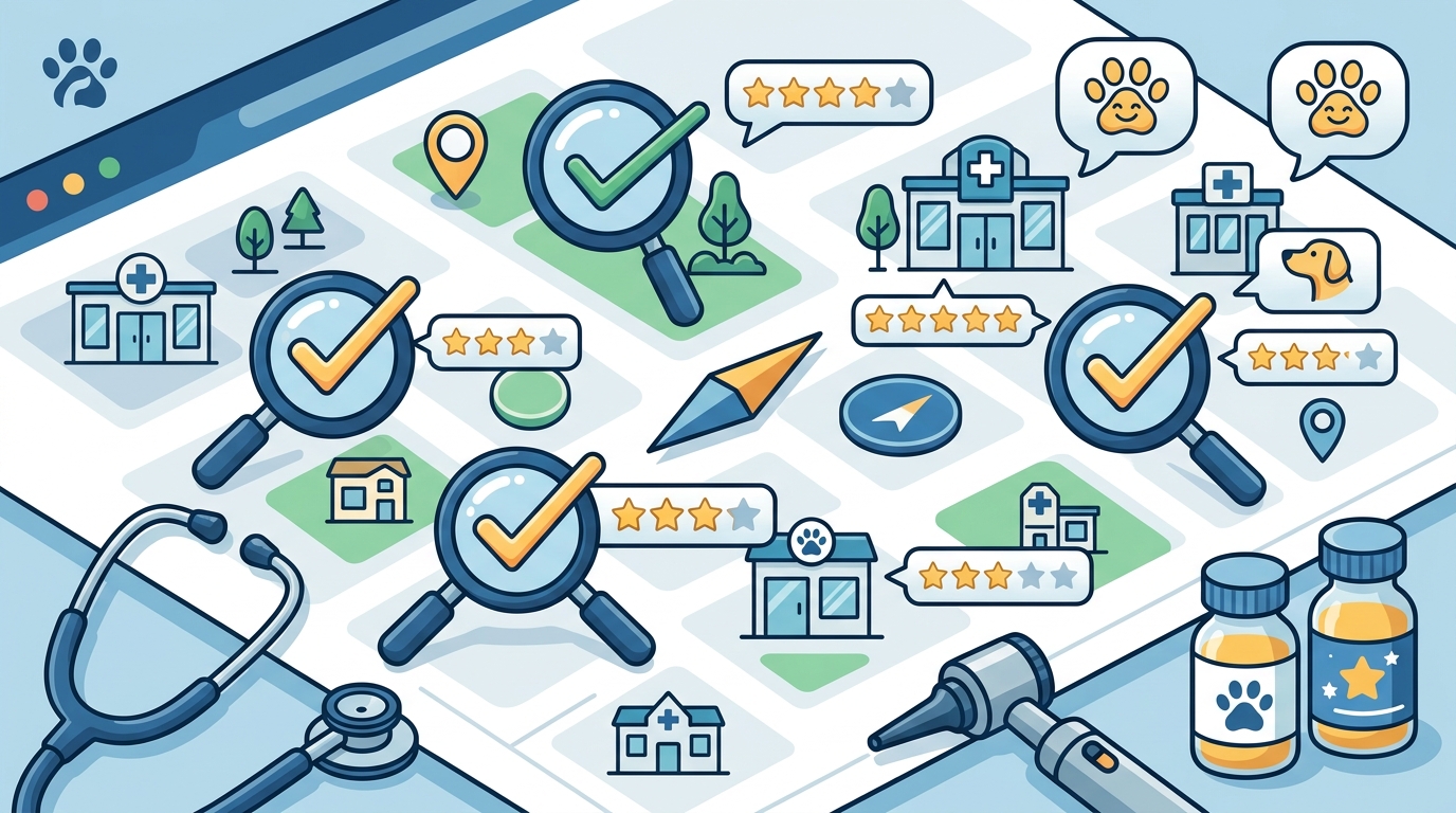 Find Vet Clinics with Verified Reviews on Pawgrades