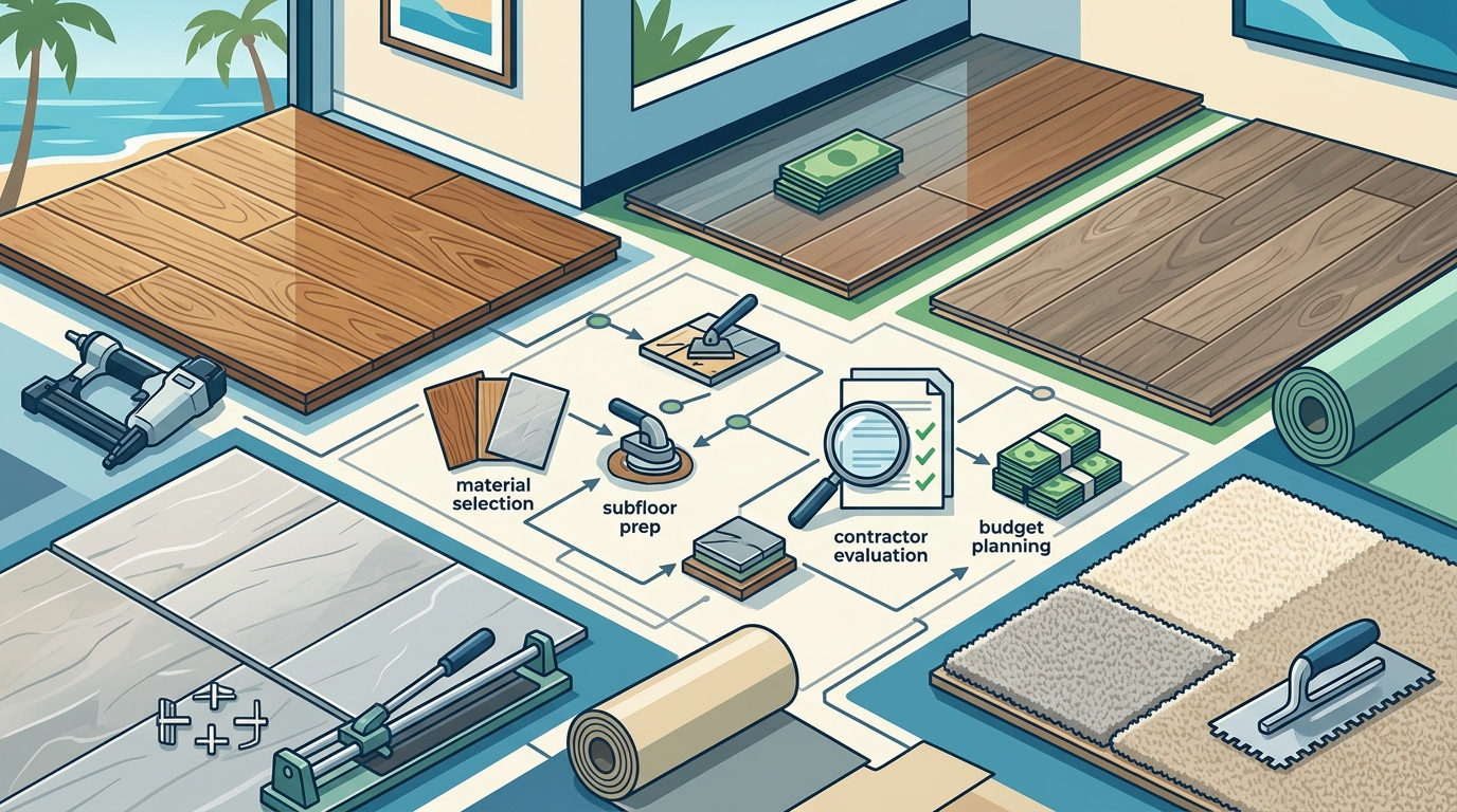 Best Flooring Contractor in Newport Beach: A Guide