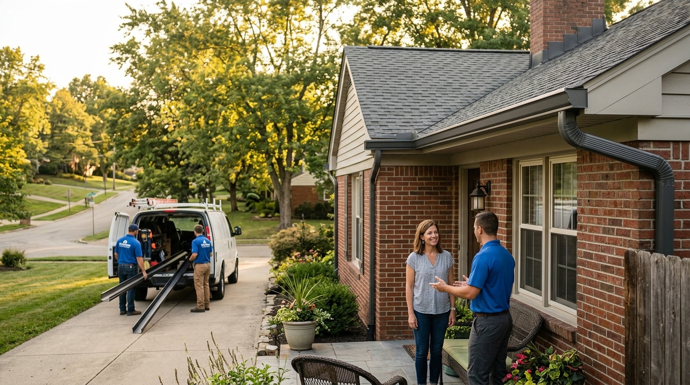 Seamless Gutter Installer Guide for Cincinnati and Dayton