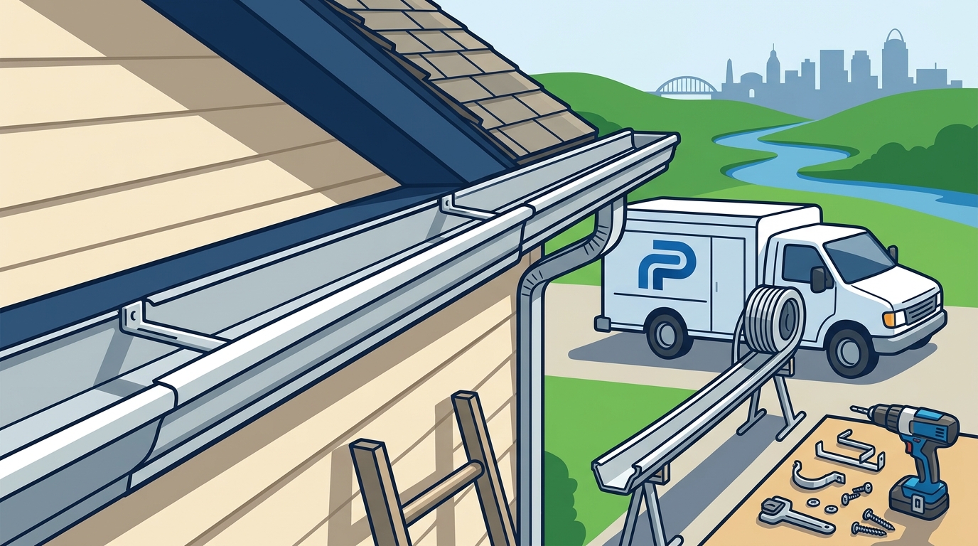 Seamless Gutter Installer Guide for Cincinnati and Dayton