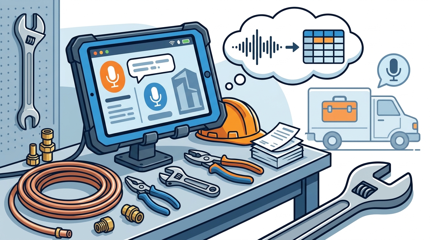 Voice-First Workflow Tools for Texas Plumbing Owners