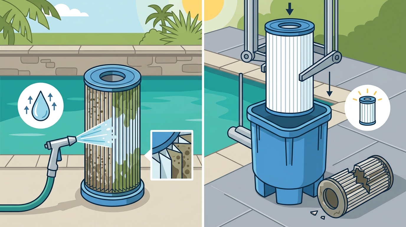 Who Cleans or Replaces a Pool Filter in Baton Rouge, LA?