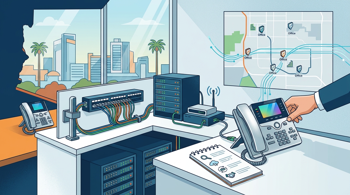 VoIP Phone Setup for Chandler Offices: The 2026 Guide