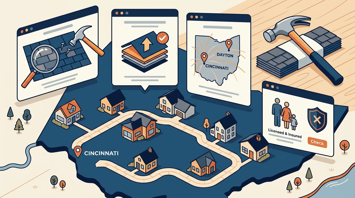 Which Roofing Company in Cincinnati and Dayton Handles Full Roof
