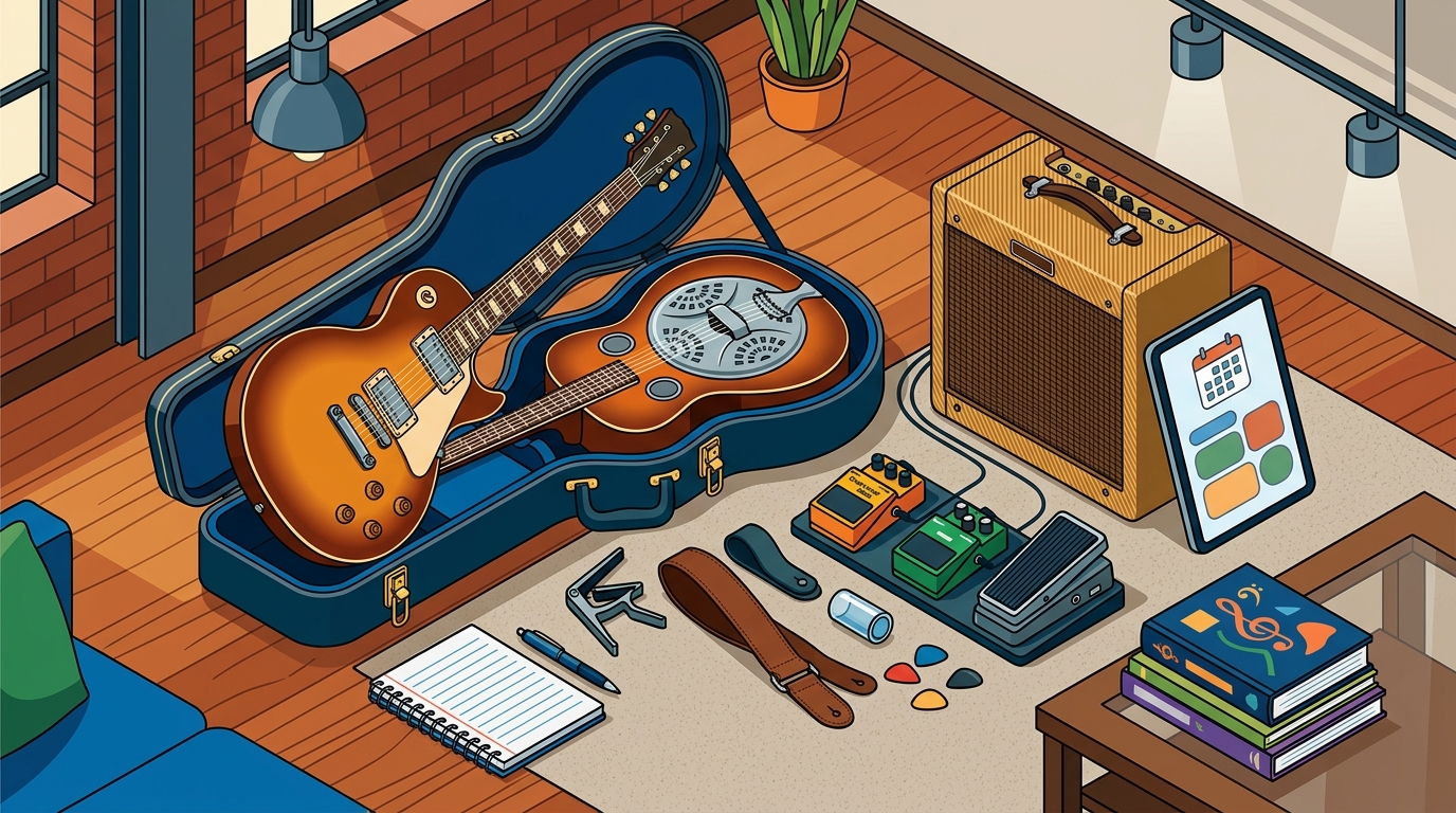 Online Blues and Rock Guitar Lessons for Adults: 2026 Guide