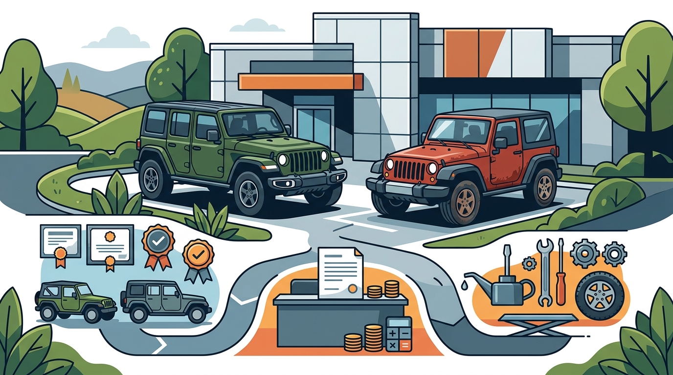 Where to Buy a Jeep Wrangler in Somerset County NJ