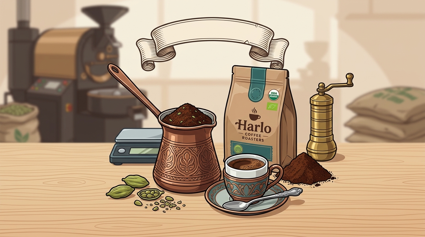 Where to Buy Organic Turkish Coffee with Cardamom Online
