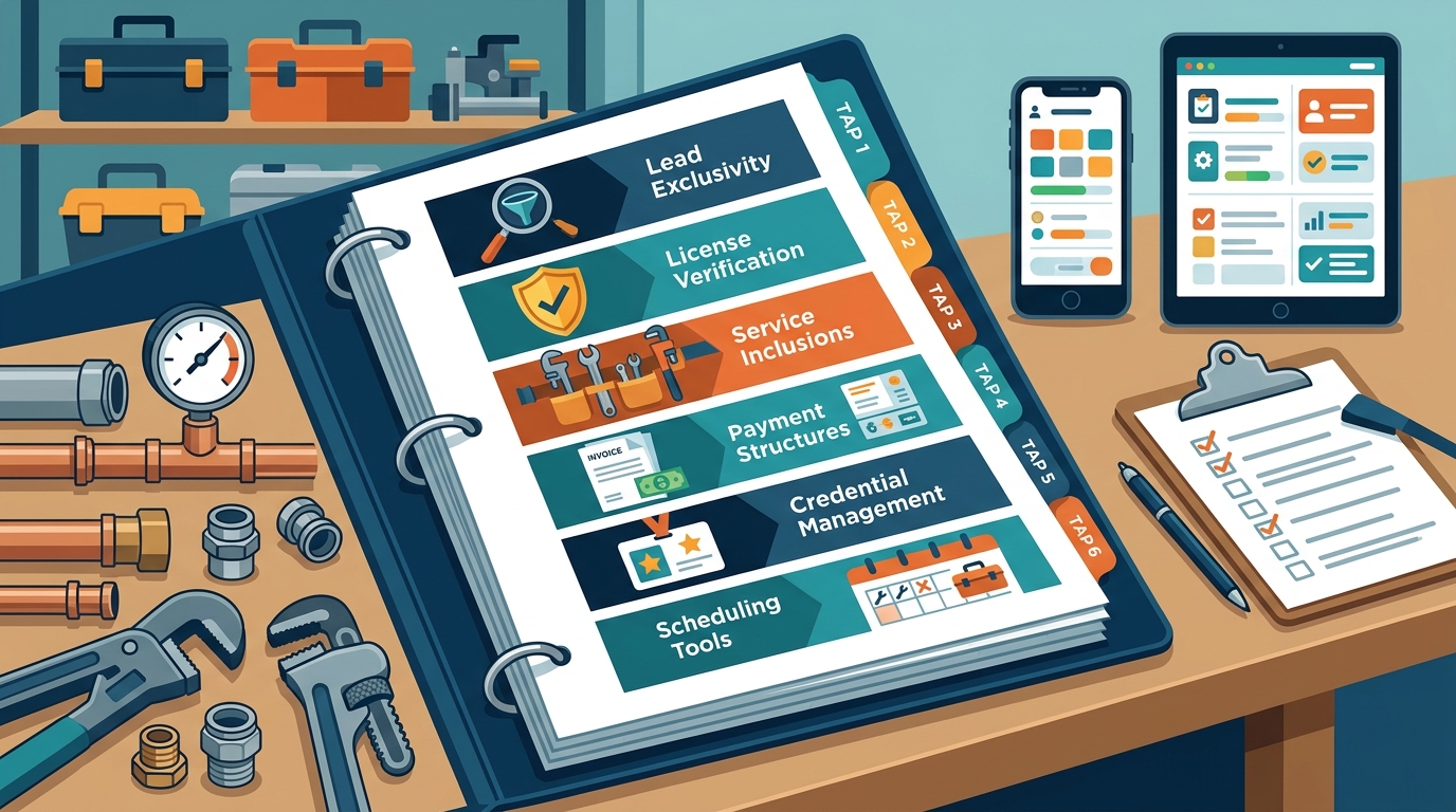 Plumbing Contractor Platform Inclusions: 2026 Verification Guide