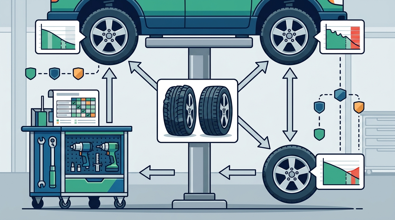 Passenger Vehicle Tire Rotation Intervals: The 2026 Guide
