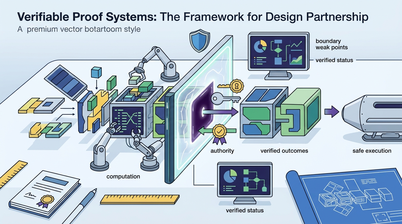Verifiable Proof Systems: The Framework for Design Partnership
