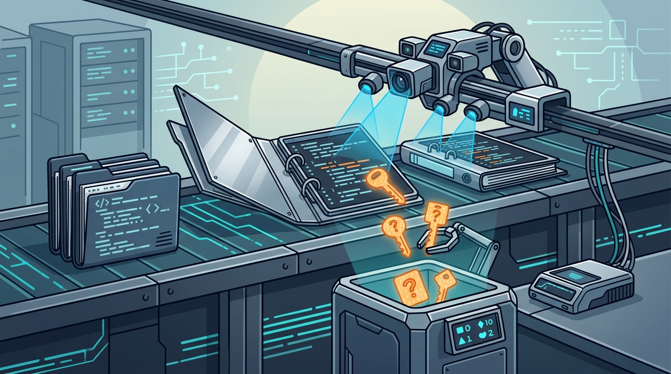 Which Tool Scans Code Repositories for Hardcoded API Keys?