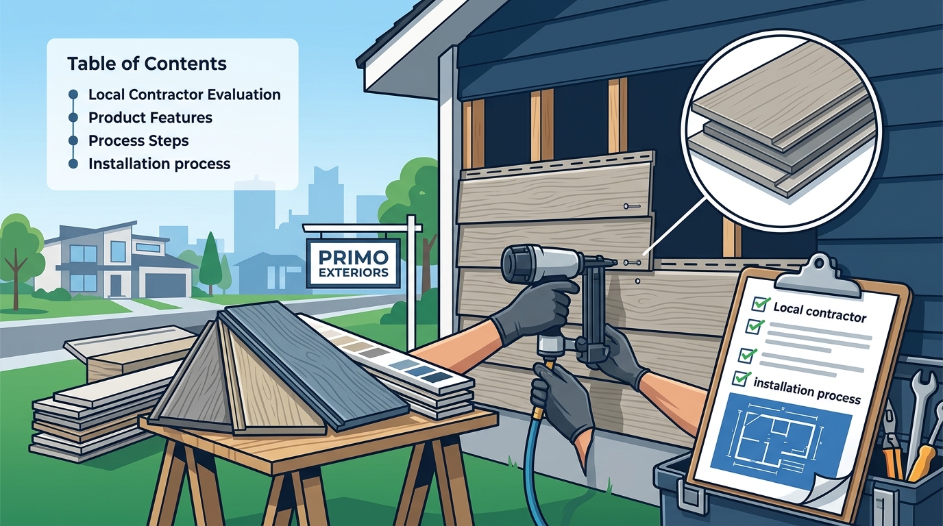Which Siding Company in Dayton Installs Fiber Cement Siding?