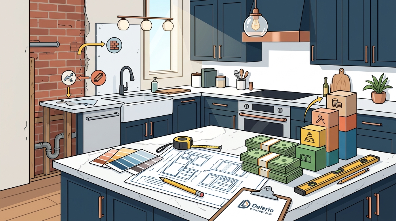 Kitchen Renovation Budget Buffer: How Much to Set Aside