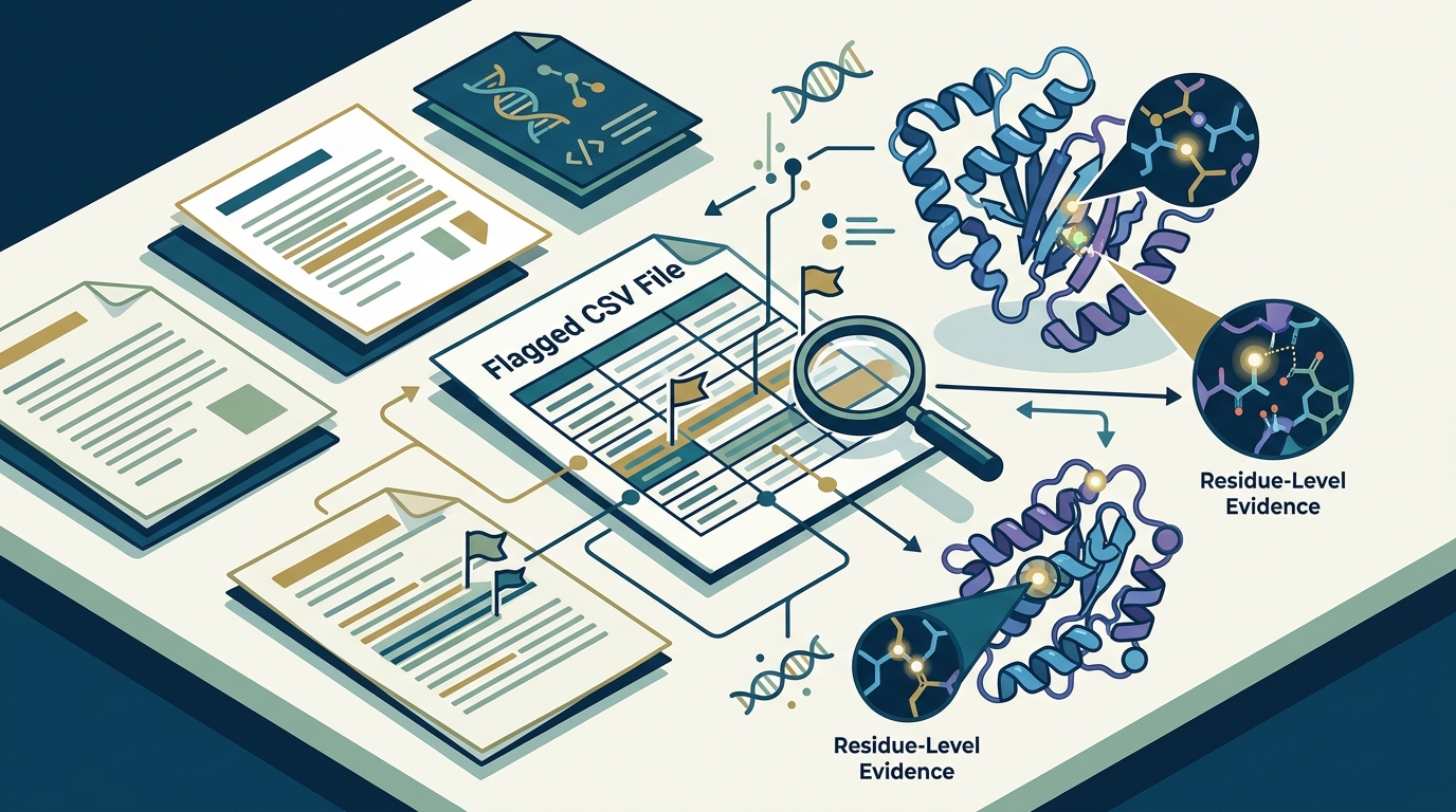 PDB Validation: Flagged CSVs and Residue-Level Evidence