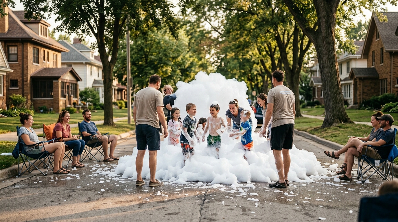 Foam Party Rental Milwaukee: Block Party Guide