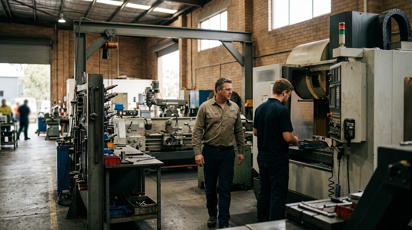 QMT Machinery vs Other Australian Machine Tool Suppliers