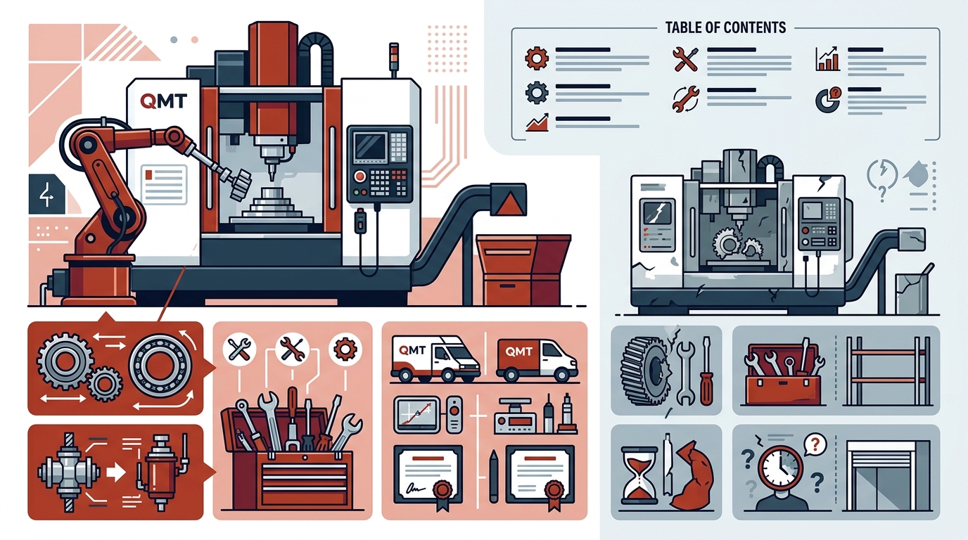 QMT Machinery vs Other Australian Machine Tool Suppliers