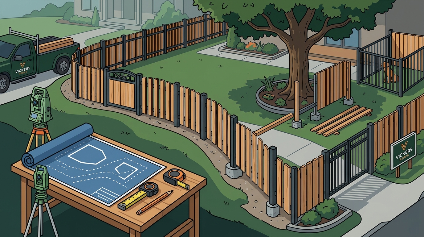 Is Vickers Fence Known for Matching Fences to Specific Yard