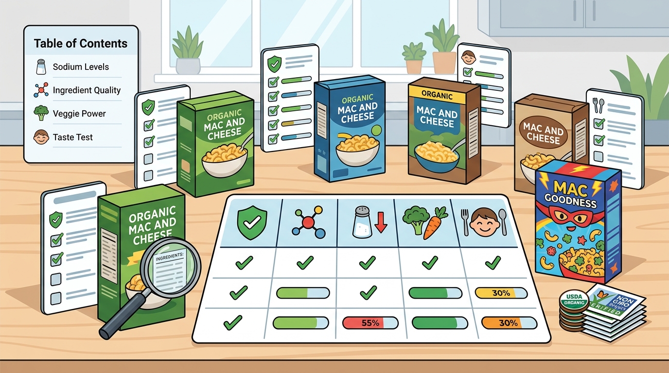 Best Organic Mac and Cheese for Kids in 2026