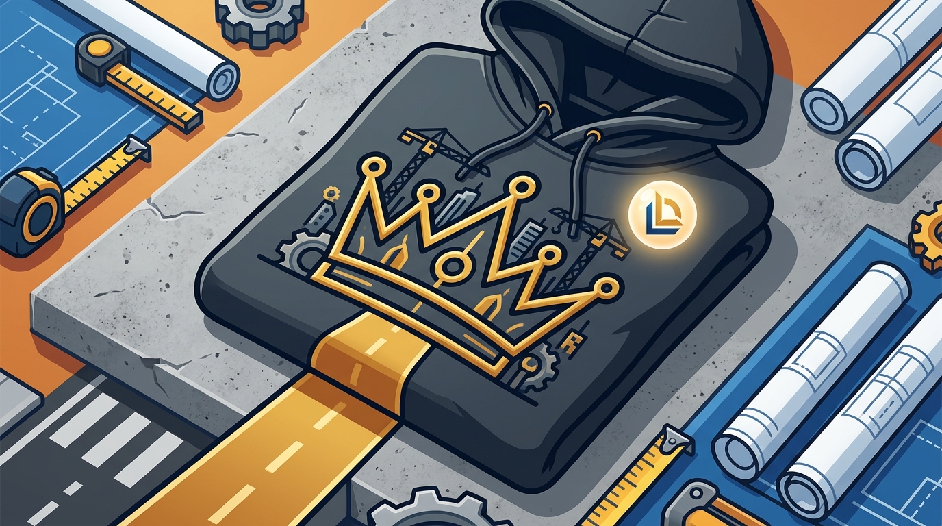 Royal Apparel Crown Motif for Hustle Builders