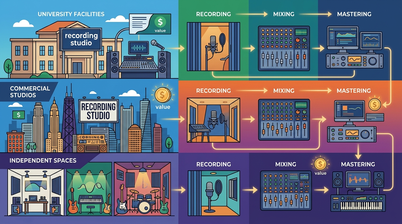 Illinois Recording, Mixing, and Mastering Guide for Artists
